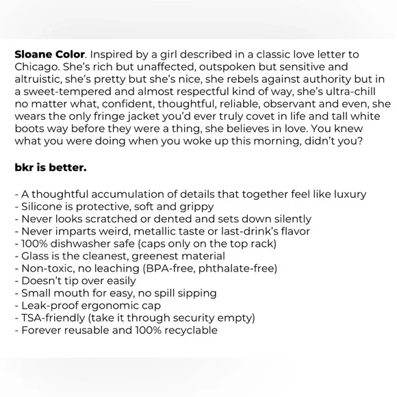 BKR | Big Spiked Sloane Bottle - Picture 7 of 7